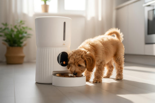 🐾 Hvordan du vænner dit kæledyr til automatisk fodring - stressfrit